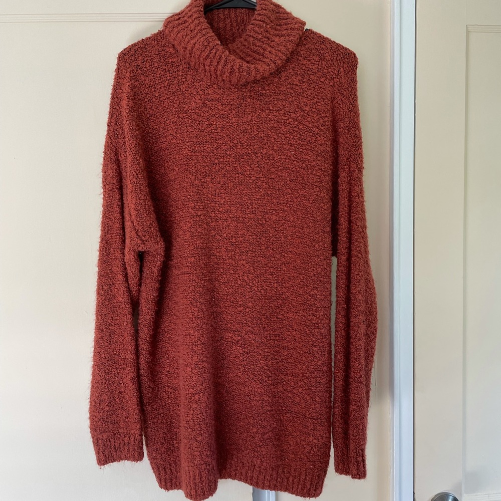 Forever 21 oversized chunky turtleneck sweater